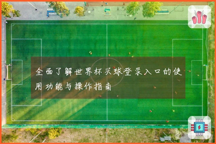 全面了解世界杯买球登录入口的使用功能与操作指南